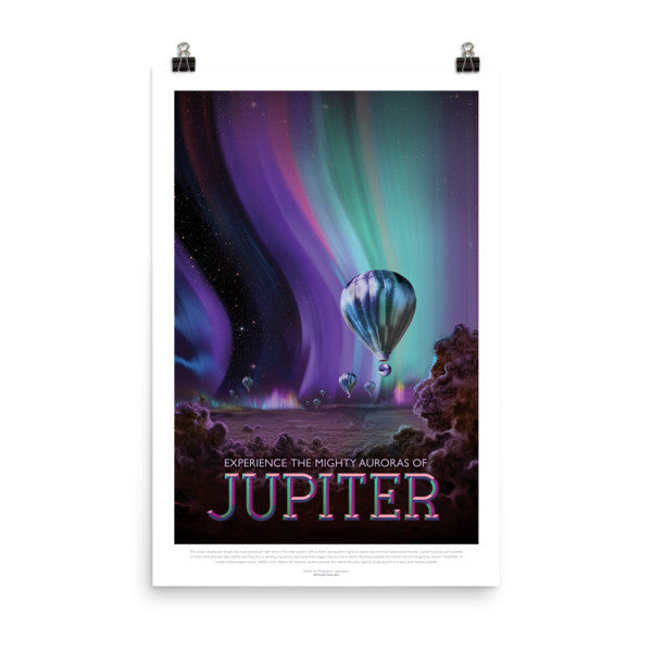 Jupiter - Mighty Aurora Poster