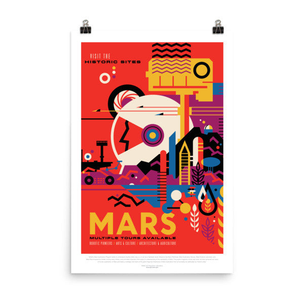 Mars - Multiple Tours Poster