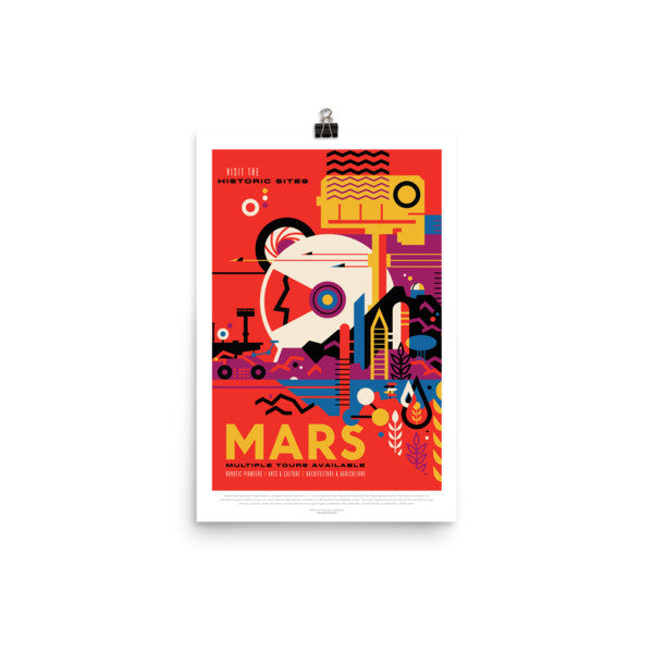 Mars - Multiple Tours Poster