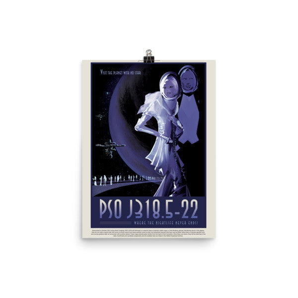 PSO J318 Nightlife Poster