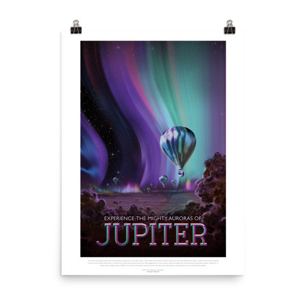 Jupiter - Mighty Aurora Poster