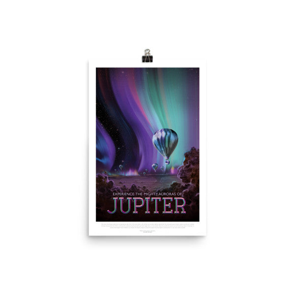 Jupiter - Mighty Aurora Poster